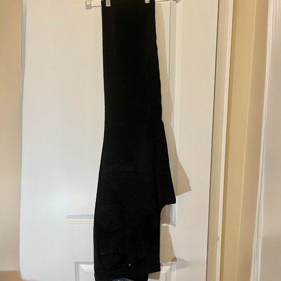 Talbots High-Rise Straight-Leg Cords Black size 16W - Picture 3 of 13